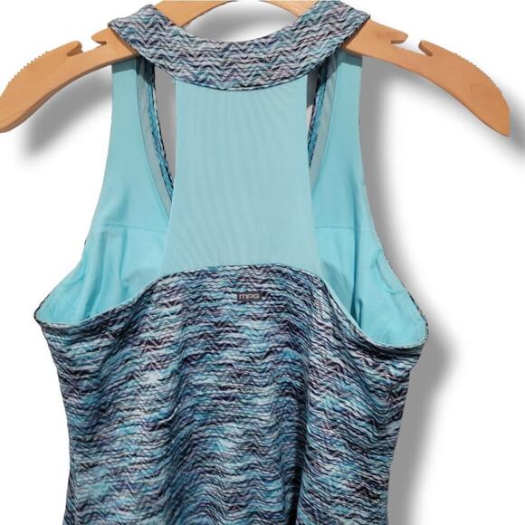 MPG Sport Women’s Blue Racerback Athletic Golf Dress – Size Small, Built-In Bra - Picture 3 of 10